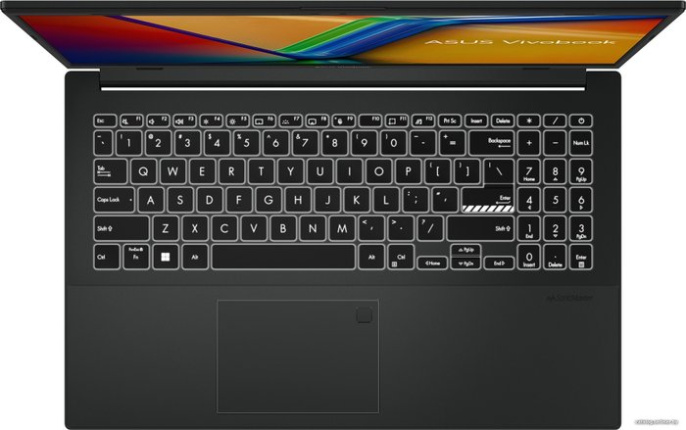 Ноутбук ASUS Vivobook Go 15 E1504FA-BQ050 15.6" 1920 x 1080, IPS, 60 Гц, AMD Ryzen 5 7520U, 8 ГБ LPDDR5, SSD 512 ГБ, видеокарта встроенная, без ОС, цвет крышки черный