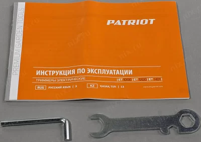 Триммер электрический Patriot ET 1200 1000Вт разбор.штан. реж.эл.:леска/нож 250304400