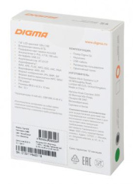 MP3 плеер Digma S4 flash,  8ГБ,  черный/серый