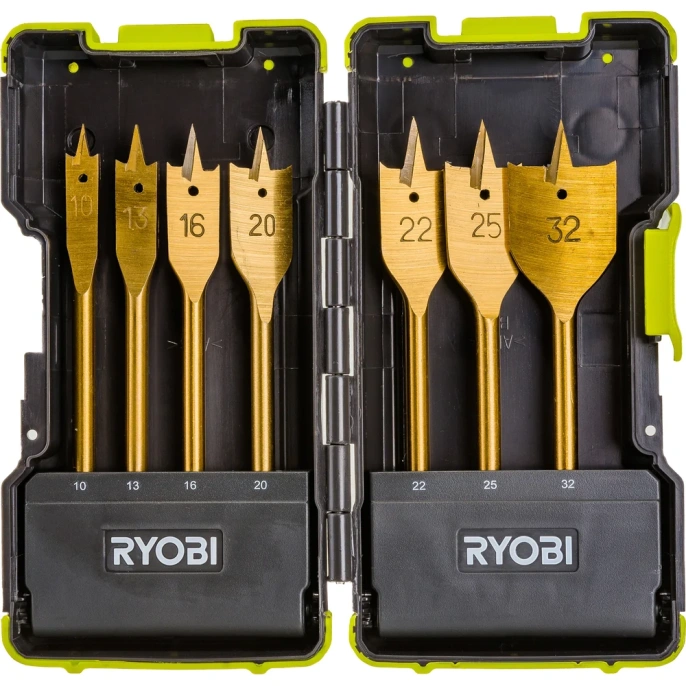Набор перьевых сверл 7 шт. Ryobi RAK07SB 5132002252