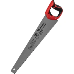 Ножовка по дереву MATRIX 500 мм, 7 - 8 TPI, зуб - 3D, каленый зуб, двухкомпонентная рукоятка 23542