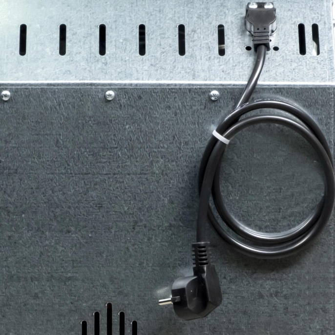 Духовой шкаф электрический OASIS D-45MMB,  52л,  дверца с 2 стеклами,  черный