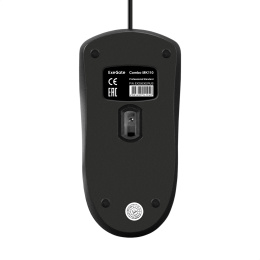 Комплект ExeGate Professional Standard Combo MK110 (клавиатура мультимедийная влагозащищенная 104кл. + мышь оптическая 1000dpi, 3 кнопки и колесо прокрутки, длина кабелей 1,5м; USB, черный, Color Box) EX295302RUS