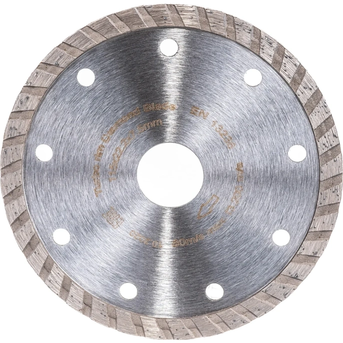 Диск алмазный с турбированной кромкой по общестроительным материалам (115х22.2 мм) Flexione 50000395