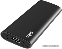 Накопитель SSD Netac USB-C 250GB NT01ZSLIM-250G-32BK Z Slim черный
