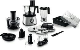 Кухонный комбайн Philips HR7778/00, серебристый
