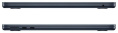 Ноутбук Apple MacBook Air A2681, 13.6", IPS, Apple M2 8 core 3.5ГГц, 8-ядерный, 16ГБ 256ГБ SSD,  macOS,  полночный [mc7x4hn/a]