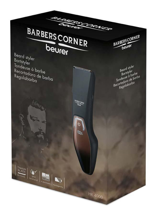 Триммер BEURER HR4000 черный [580.01]