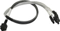 Кабель Linkreal SFF-8643-8643-1M HD Mini-SAS/HD Mini-SAS 1м (подключение к контроллеру с разъемом SFF-8643 объединительные панели с разъемами SFF-8643 HDD или корзину, SFF-8643/SFF-8643)