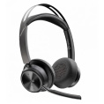 PLANTRONICS Poly 9T9J6AA#AC3 Voyager Focus 2 Microsoft Teams Certified with charge stand Headset Гарнитура беспроводная