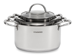 Набор кастрюль StarWind Chef Family,  6 предметов