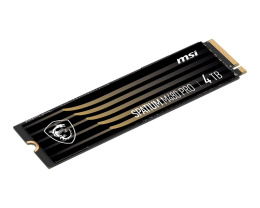 Твердотельный накопитель MSI SSD SPATIUM M480 Pro, 2000GB, M.2 22x80mm , NVMe, PCIe 4.0 x4, 3D TLC, R/W 7400/7000, IOPs 1 000 000/1 000 000, DRAM buffer 2048MB, TBW 1400, DWPD 0.38 5 лет S78-440Q600-P83