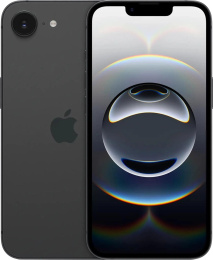 6.1" Смартфон Apple iPhone 16e 128Gb,  A3409,  NFC,  OLED,  60Гц,  черный