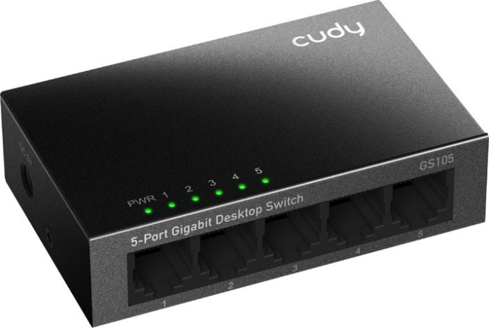 Коммутатор Cudy GS105 (L2) 5x1Гбит/с неуправляемый