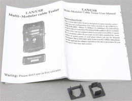 5bites LY-CT011 Тестер кабеля для RJ45/11/12/USB