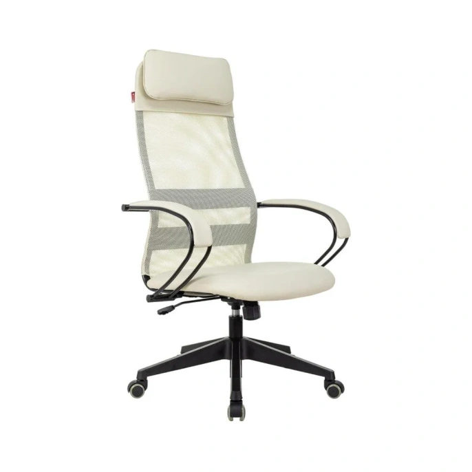 Кресло Easy Chair vb_e-655 tpu_bg сетка, экокожа, бежевый, пластик 1859001