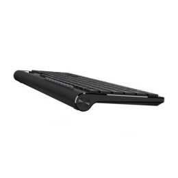 Клавиатура беспроводная мультимедийная Genius SlimStar 7230. 12 мультимедийных клавиш, тонкие клавиши, 2.4ГГц, поддержка приложения Genius Key support.