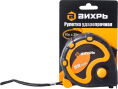 Рулетка строительная Вихрь 73/11/1/3 дл.полотна 10м изм.шкала в см зацеп простой