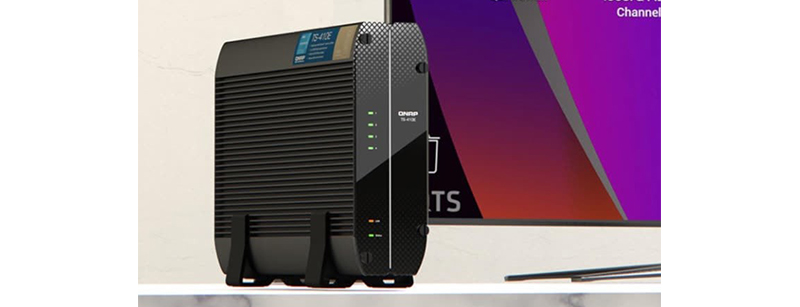 QNAP представила TS-410E — компактный и безвентиляторный NAS для мультимедийных проектов