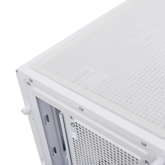 Корпус HSPD M310, Mesh Mini-tower, White, TG, 0.4 SPCC, 3x120mm ARGB mATX, mITX 180/280/160mm 1x2.5", 1x3.5", 4xPCI 2xUSB-A 3.0 452x277x418mm M310-TGWH-ARGB