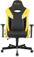 Кресло игровое Knight Thunder 5X черный/желтый экокожа с подголов. крестов. металл