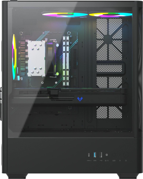 ПК Teclast G03 i5 14400F 2.5 32Gb SSD1Tb RTX5060TI 8Gb Windows 11 Pro GbitEth WiFi BT 500W черный G03 14400F32G1T5060T8BKRU