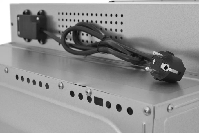 Духовой шкаф Электрический Zugel ZOE601X нержавеющая сталь/черный