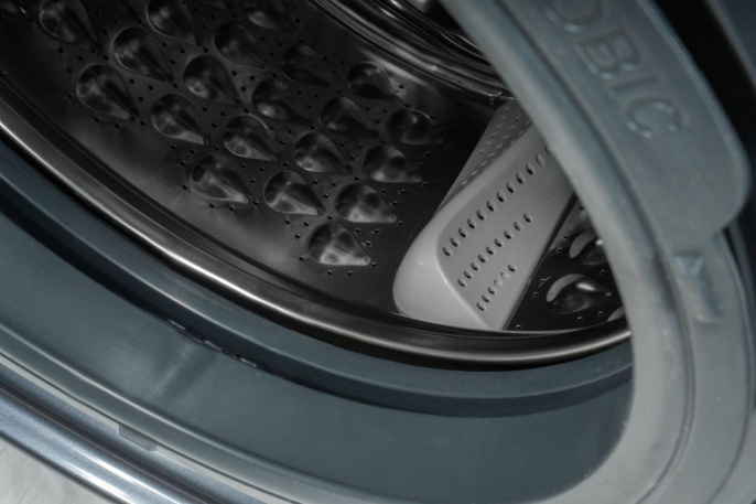 Стиральная машина KRAFT TCH-HD8529SDB, с фронтальной загрузкой, 8кг, 1400об/мин, с паром, инверторная