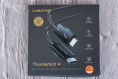 Кабель CABLETIME CT40K (CT-C160-U31-TB4-BB1.8) 1.8 м THUNDERBOLT 4 8K/40G/100W черный