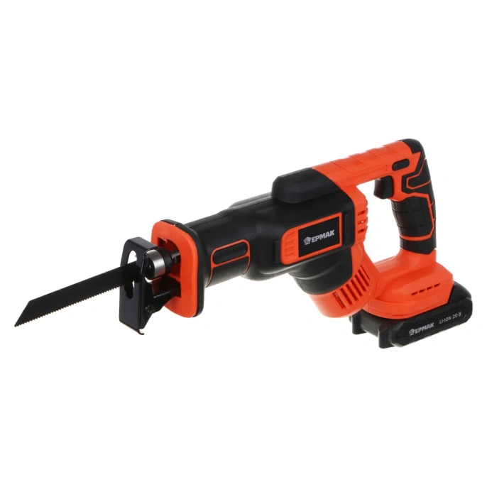 Пила сабельная аккумуляторная ЕРМАК 20В, 2Ач 691-057