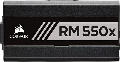 Блок питания Corsair ATX 550W RM550X 80+ gold (24+4+4pin) APFC 140mm fan 6xSATA Cab Manag RTL