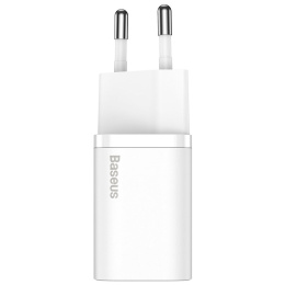 Сетевое зарядное устройство Baseus CCSUP-B02 Super Si Quick Charger Type-C 20W White