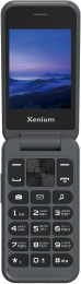 Мобильный телефон Xenium 680 X темно-серый раскладной 2Sim 2.8" 240x320 Nucleus 0.3Mpix GSM900/1800 MP3 FM microSD max32Gb