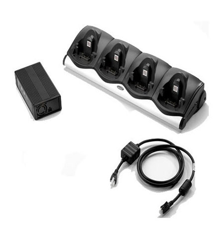  4-х слотовое зарядное устройство для принтеро MZ Zebra AK18342-5