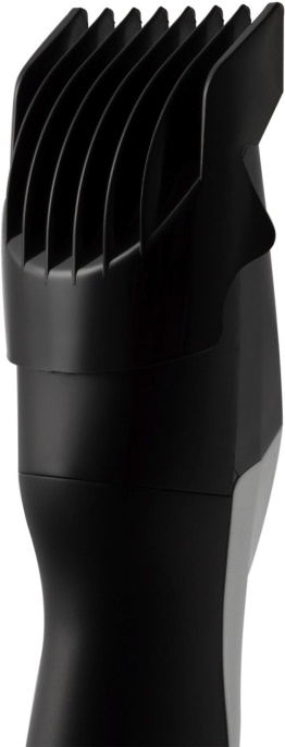 Машинка для стрижки Polaris PHC 1201R черный/серебристый 240Вт насадок в компл:5шт