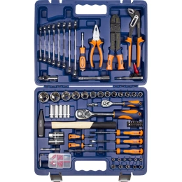 Набор инструмента HELFER 1/2 Dr и 1/4 Dr 99 пр HF000016