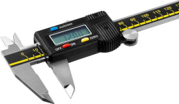 Штангенциркуль электронный Stayer 34410-150 черный пластиковый футляр