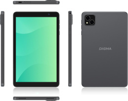 8" Планшет Digma G8 3/32 GB SC9863A 4G, 1280 x 800, Android 15 Go, темно-серый [da6b8p02]