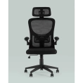 Кресло компьютерное офисное Стул Груп TopChairs Airone, черный D-502 black