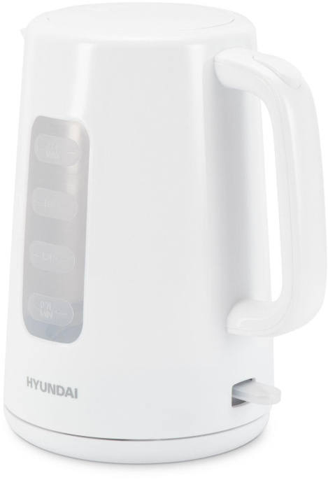 Чайник электрический Hyundai HYK-P3501 2.5л. 2200Вт белый корпус: пластик