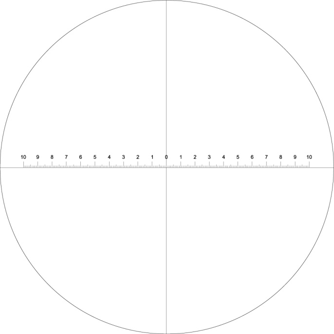 Слайд калибровочный MAGUS CSS1 для стереомикроскопов 0,1