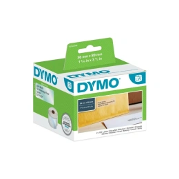 Адресные этикетки Dymo S0722410 36x89 мм, 260 штук в рулоне, прозрачные, пластиковые DYMO99013