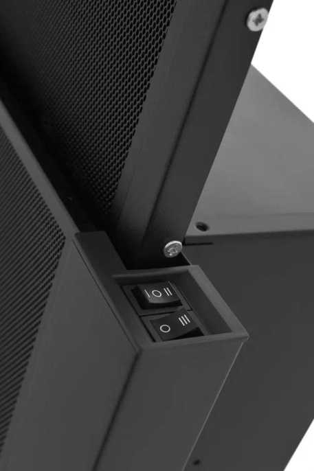 Вытяжка встраиваемая Zugel ZHT651GB черный управление: кнопочное 1 мотор