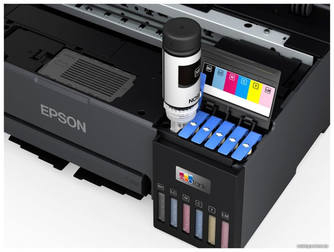 Принтер Epson EcoTank L8050 фотопринтер, струйный, цветной, формат A4 (210x297 мм), скорость ч/б печати 22 стр/мин, скорость цветной печати 22 стр/мин, разрешение 1440x5760 dpi, СНПЧ, Wi-Fi