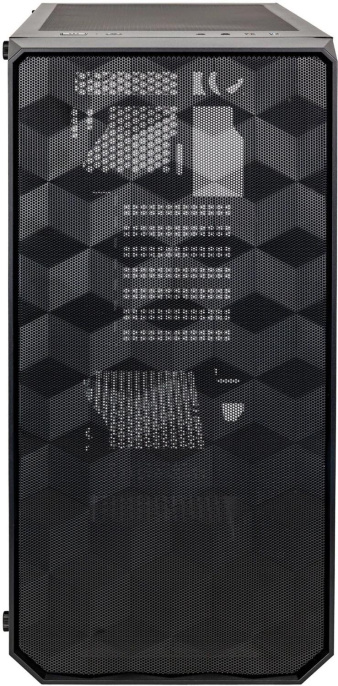 Корпус ATX HIPER BH34-1, Midi-Tower, без БП,  черный