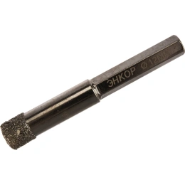 Сверло алмазное по керамограниту 12 мм Энкор 48323