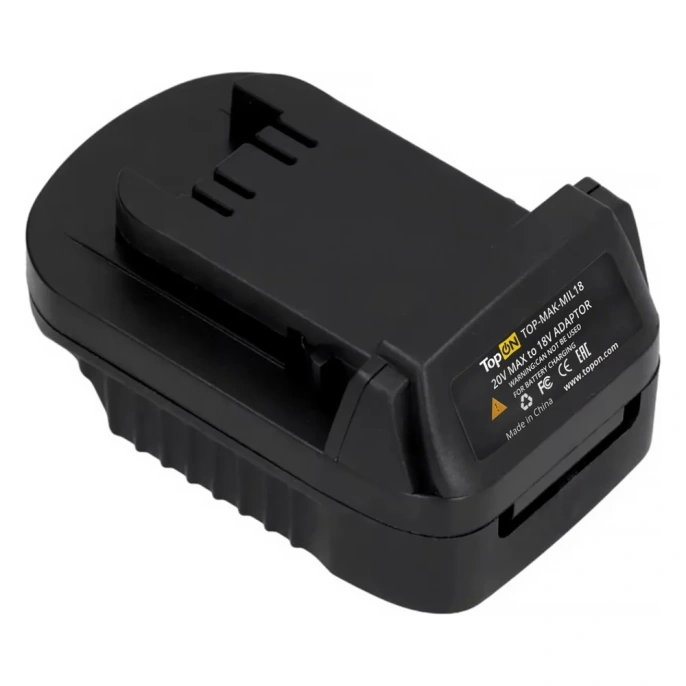 Адаптер TopOn для Makita 18V Battery, для Milwaukee 18V Li-ion battery TOP-MAK-MIL18