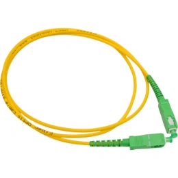 Оптический патч-корд REXANT (SM), 9/125 (OS2), SC/APC-SC/APC, (Simplex), LSZH, 1 м 50-2022