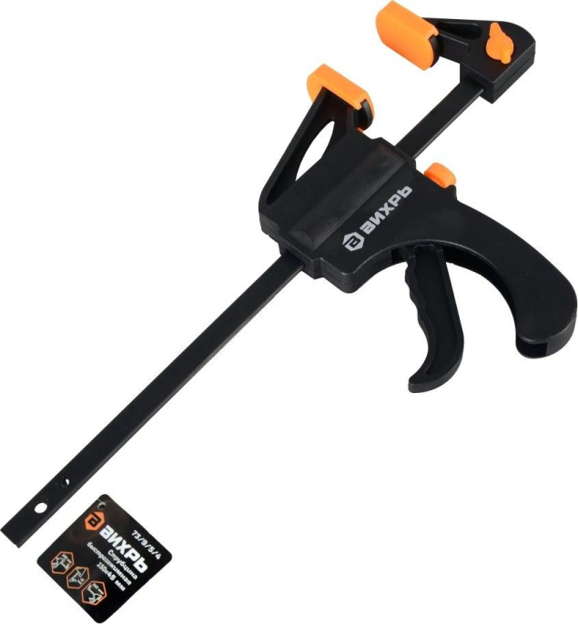 Быстрозажимная струбцина Вихрь 150x45 мм 73/9/5/4