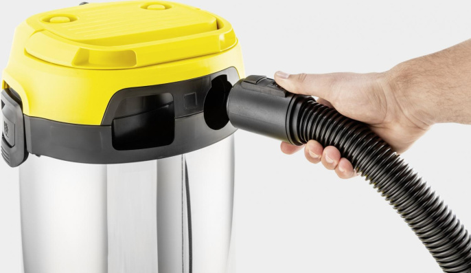 Строительный пылесос Karcher WD 2 Plus S V-15/4/18,  желтый [1.628-050.0]